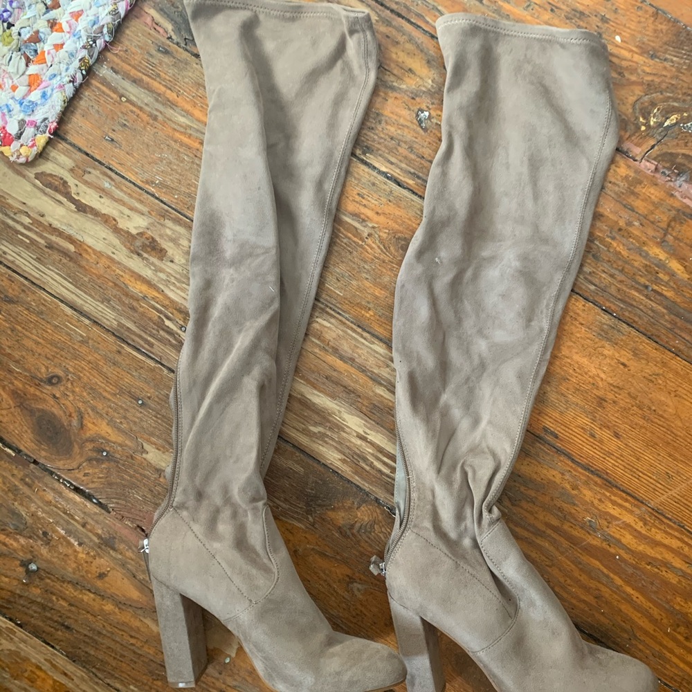 Steve Madden Suede OTK Boot